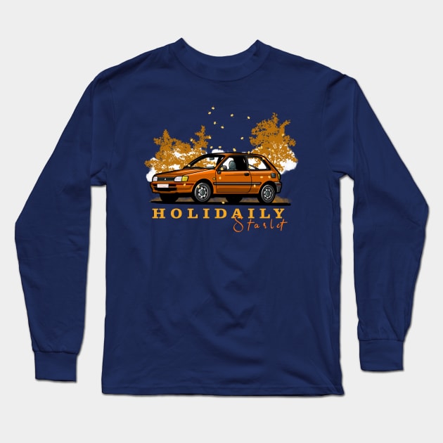 Holidaily Starlet Long Sleeve T-Shirt by CoretanVector